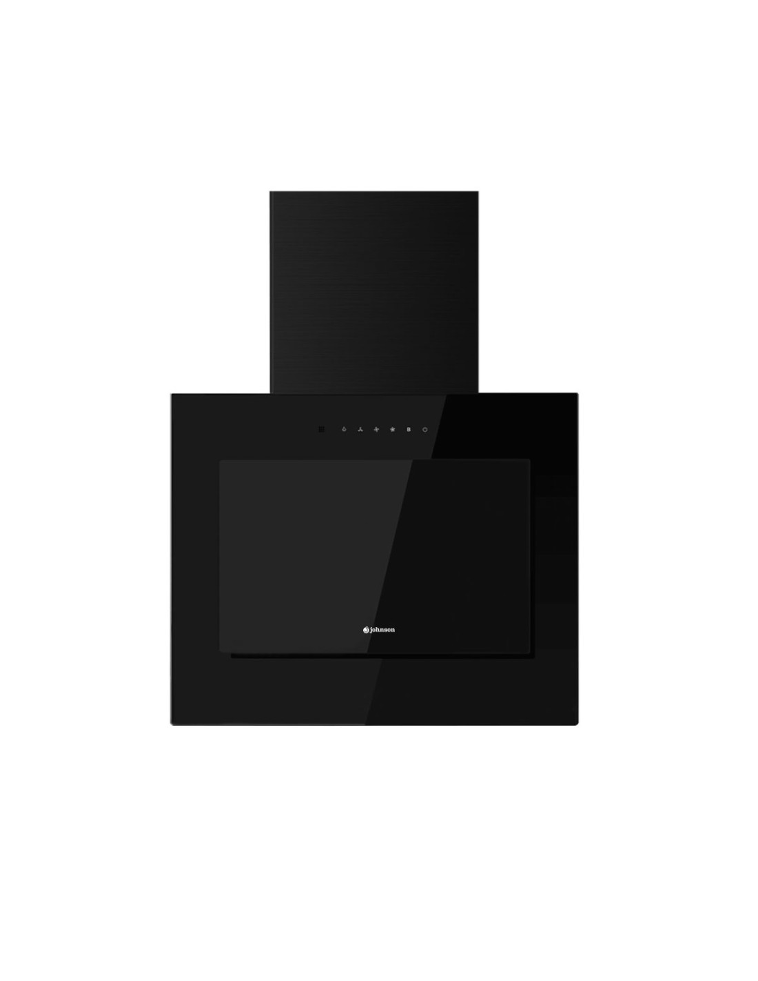 EXAUSTOR INCLINADO DE PAREDE JOHNSON 60CM PRETO | KON608N